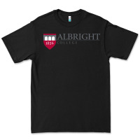 Black albright college vectorized Premium Tee - linhVisuals