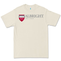 Bone albright college vectorized Premium Tee - linhVisuals