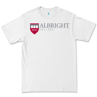 White albright college vectorized Premium Tee - linhVisuals