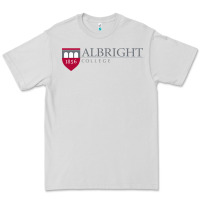Dove Grey albright college vectorized Premium Tee - linhVisuals