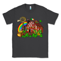 Smoke St. Patrick's farm with gold Classic Tee - OliviaCreatesArt