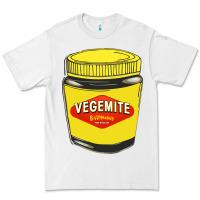 White vegemite Premium Tee - linhVisuals