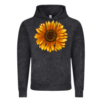 Vintage Black Soraya Sunflower Vintage Hoodie - LillyAllenDesigns