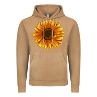 Vintage Camel Soraya Sunflower Vintage Hoodie - LillyAllenDesigns