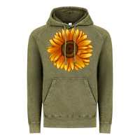 Vintage Olive Soraya Sunflower Vintage Hoodie - LillyAllenDesigns