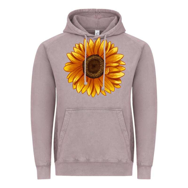 Soraya Sunflower Vintage Hoodie by LillyAllenDesigns | Teevron
