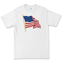 White American flag Premium Tee - linhVisuals