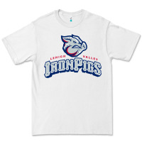White lehigh valley ironpigs Premium Tee - linhVisuals