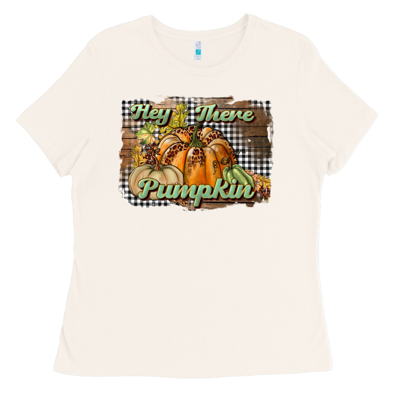 Hey There Pumpkin Ladies Tee by BundleAndBundleShop | Teevron