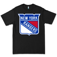 Black Ny rangers Premium Tee - linhVisuals