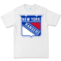 White Ny rangers Premium Tee - linhVisuals