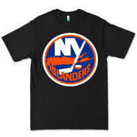 Black Ny islanders Premium Tee - linhVisuals