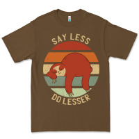 Cacao say less do lesser funny sloth Premium Tee - linhVisuals
