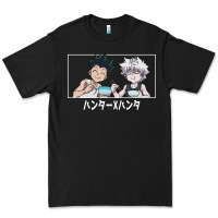Black gon killua Premium Tee - linhVisuals