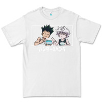 White gon killua Premium Tee - linhVisuals