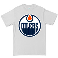 Dove Grey oilers Premium Tee - linhVisuals