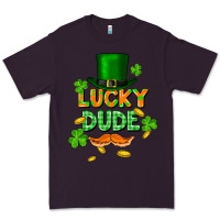 Plum lucky dude St. Patricks Day Premium Tee - FaDigitalArtStudio