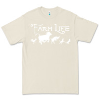 Bone FARM LIFE ANIMAL Premium Tee - linhVisuals