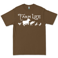 Cacao FARM LIFE ANIMAL Premium Tee - linhVisuals