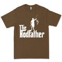 Cacao Fishing The Rodfather Premium Tee - linhVisuals