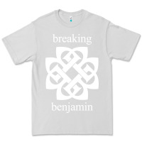 Dove Grey BREAKING BENJAMIN - BLACK AND WHITE Premium Tee - linhVisuals
