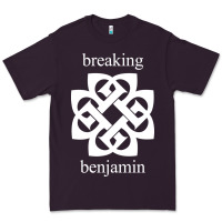 Plum BREAKING BENJAMIN - BLACK AND WHITE Premium Tee - linhVisuals