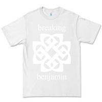 White BREAKING BENJAMIN - BLACK AND WHITE Premium Tee - linhVisuals
