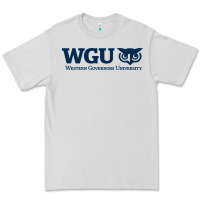 Dove Grey w governors, education, wgu Premium Tee - linhVisuals