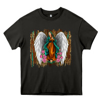 Asphalt lady of guadalupe Heavy Core Tee - Jasminsmagicworld