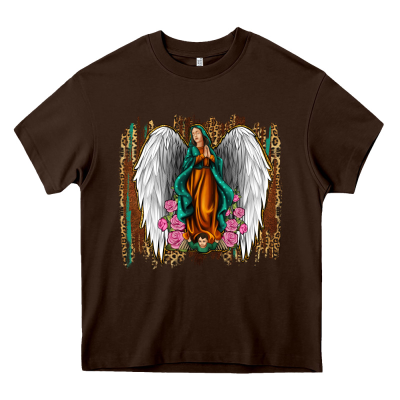 Lady Of Guadalupe Heavy Core Tee by Jasminsmagicworld | Teevron