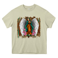 Mossy lady of guadalupe Heavy Core Tee - Jasminsmagicworld