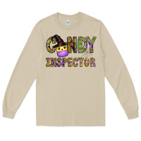 Mushroom Candy Inspector Long Sleeve Tee - CowhideDigitalArt