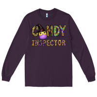 Plum Candy Inspector Long Sleeve Tee - CowhideDigitalArt