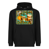 Black just a girl who loves fall background Heavyweight Hoodie - Jasminsmagicworld