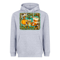 Just A Girl Who Loves Fall Background Heavyweight Hoodie | Teevron