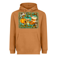 Meerkat just a girl who loves fall background Heavyweight Hoodie - Jasminsmagicworld