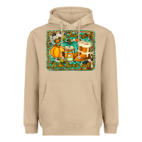Mushroom just a girl who loves fall background Heavyweight Hoodie - Jasminsmagicworld