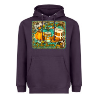 Plum just a girl who loves fall background Heavyweight Hoodie - Jasminsmagicworld