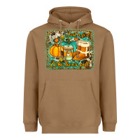 Toasted Coconut just a girl who loves fall background Heavyweight Hoodie - Jasminsmagicworld