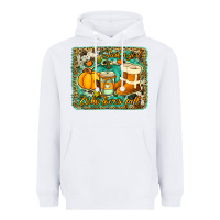 White just a girl who loves fall background Heavyweight Hoodie - Jasminsmagicworld