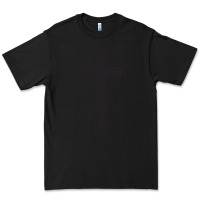 Black Cross Premium Tee - linhVisuals