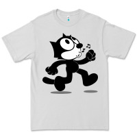 Dove Grey felix the black cat music Premium Tee - linhVisuals