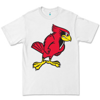 White illinois state redbirds Premium Tee - linhVisuals