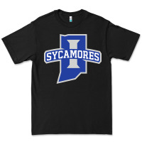 Black indiana state sycamores Premium Tee - linhVisuals