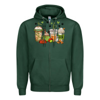 Sports Green dog mom coffee Zipper Hoodie - Jasminsmagicworld