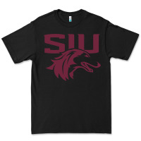 Black southern illinois salukis Premium Tee - linhVisuals