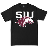 Black southern illinois salukis Premium Tee - linhVisuals