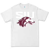 White southern illinois salukis Premium Tee - linhVisuals