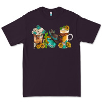 Plum western coffee cups with sunflower and gemstone bbs Premium Tee - BundleAndBundleShop