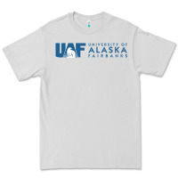Dove Grey University of Alaska Fairbanks Premium Tee - linhVisuals